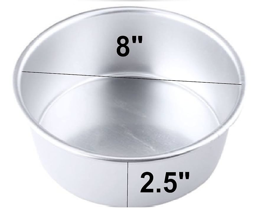 8X2.5 inch ROUND ALUMINIUM TIN 8X2.5 inch ROUND ALUMINIUM TIN