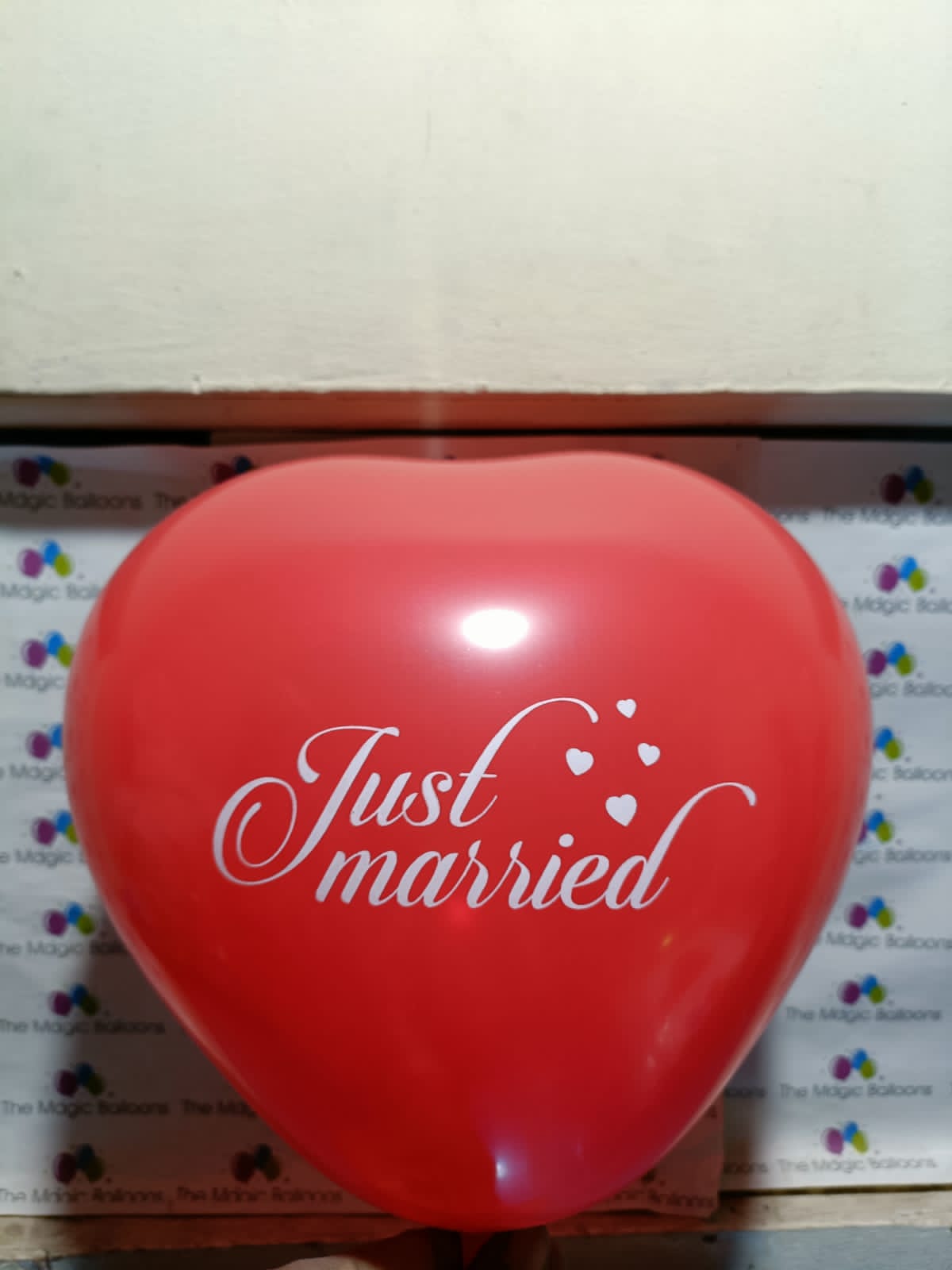 Personalized Red Heart Shape Balloons –Pack of 30pcs for Romantic Celebrations, Weddings, Anniversaries, Birthdays & Parties