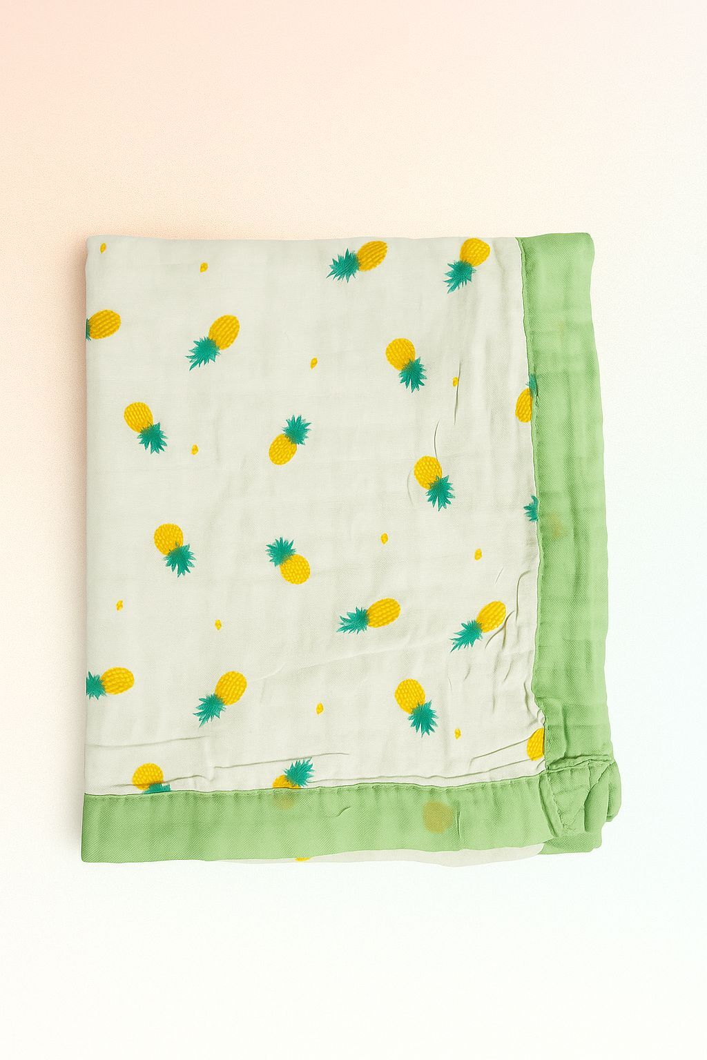 6-Layer Muslin Cotton Colour Blanket 110* 110cm – Assorted Colors & Designs