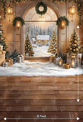 Christmas Archway - Portrait (PRE-ORDER)