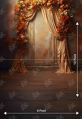 Orange Drape Floral (PRE-ORDER) Orange Drape Floral (PRE-ORDER)
