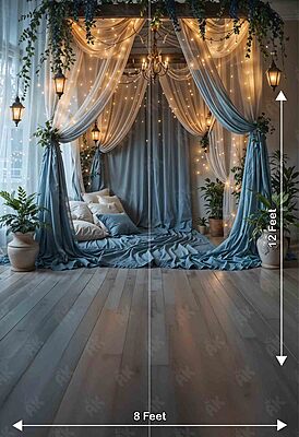 Blue Glow Drape (PRE-ORDER) Blue Glow Drape (PRE-ORDER)