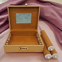 Bangle Box Holder Rexine Pink