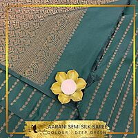 AARNI SEMI SILK SAREE  KSSSSIL21697