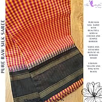 KORVAI ON RAW SILK SAREE MRSSRSS23781