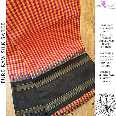 KORVAI ON RAW SILK SAREE MRSSRSS23781
