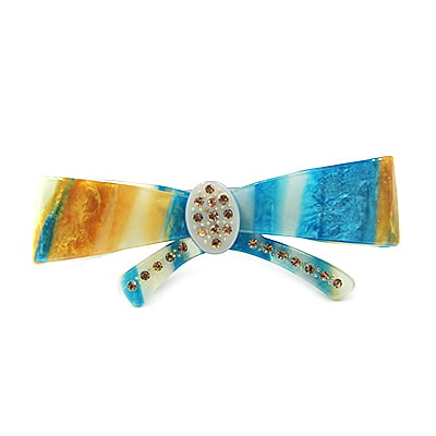 Ribbon Bow With Multicolor Clip Ribbon Bow With Multicolor Clip