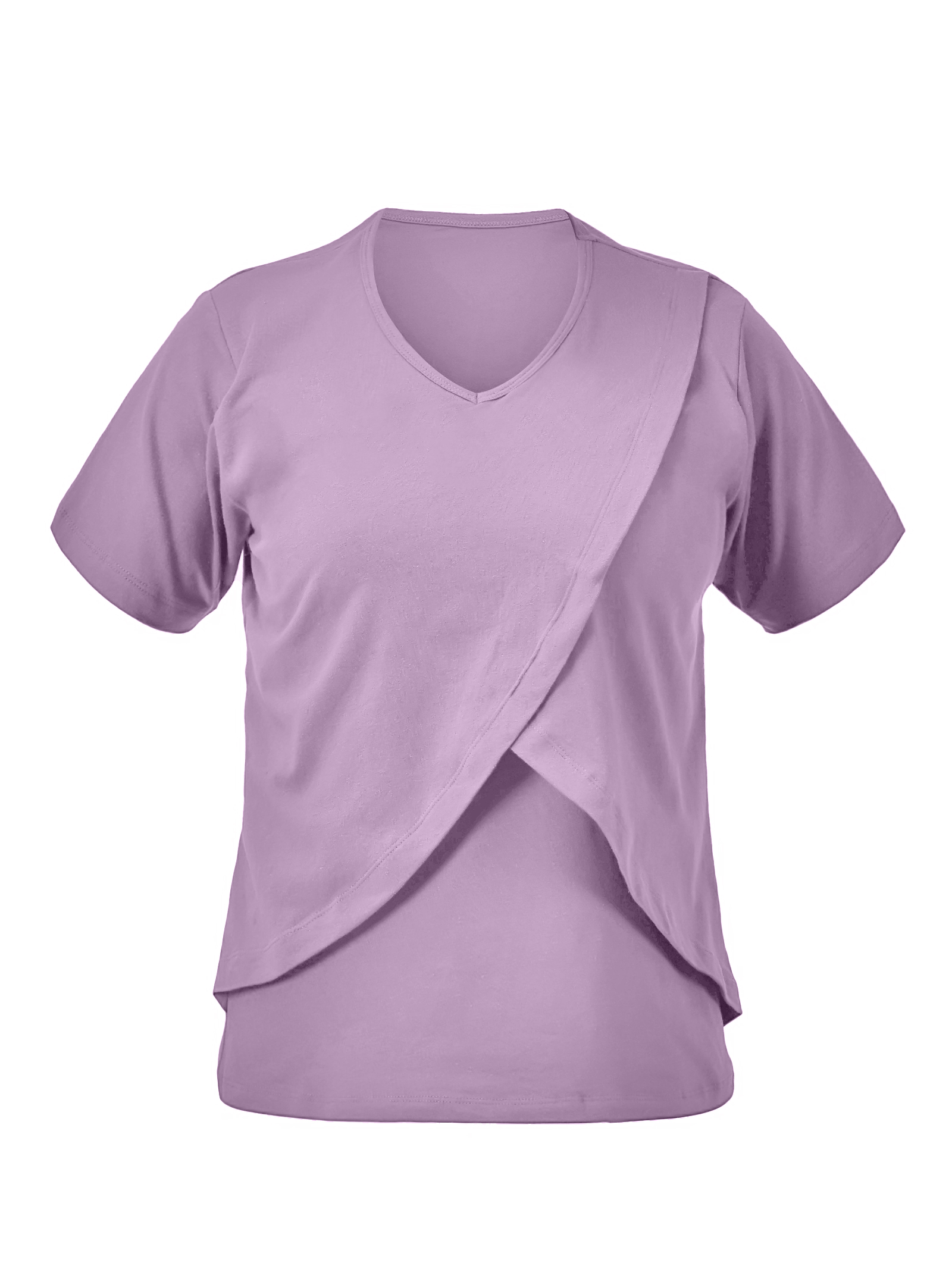 KIKWIT Maternity Feeding Tops Without Zip for Women, Feeding Coverup Pregnancy Tshirt,Feeding T-Shirt for Easy Nursing & Breastfeeding, Maternity Top Wear for Mothers lavender KIKWIT Maternity Feeding Tops Without Zip for Women, Feeding Coverup Pregnancy Tshirt,Feeding T-Shirt for Easy Nursing & Breastfeeding, Maternity Top Wear for Mothers lavender