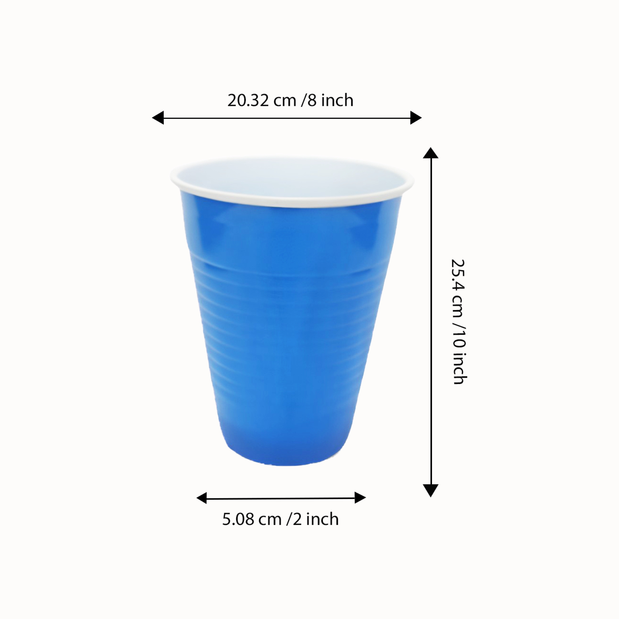 Set of 10 Blue Pong Glasses | 450ml Reusable Party Drinking Cups | Eco-Friendly Pong Cups for Parties & Games | Perfect for Parties, Events, and Games (Blue) Set of 10 Blue Pong Glasses | 450ml Reusable Party Drinking Cups | Eco-Friendly Pong Cups for Parties & Games | Perfect for Parties, Events, and Games (Blue)