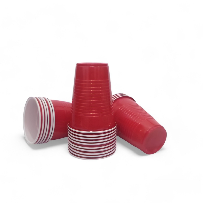 The Magic Balloons Store-Get the Party Started with 100 Piece Set of Red Beer Pong Glasses for Christmas, Bachelor, Cocktail, New Year and Wedding Parties - Liquid Capacity 450ml! The Magic Balloons Store-Get the Party Started with 100 Piece Set of Red Beer Pong Glasses for Christmas, Bachelor, Cocktail, New Year and Wedding Parties - Liquid Capacity 450ml!