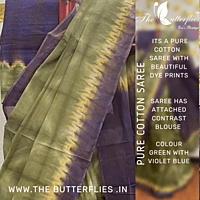 PURE COTTON SAREE CUSSMCS22521 PURE COTTON SAREE CUSSMCS22521