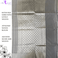 KATAN SILK SAREE USTSSIL23491 KATAN SILK SAREE USTSSIL23491