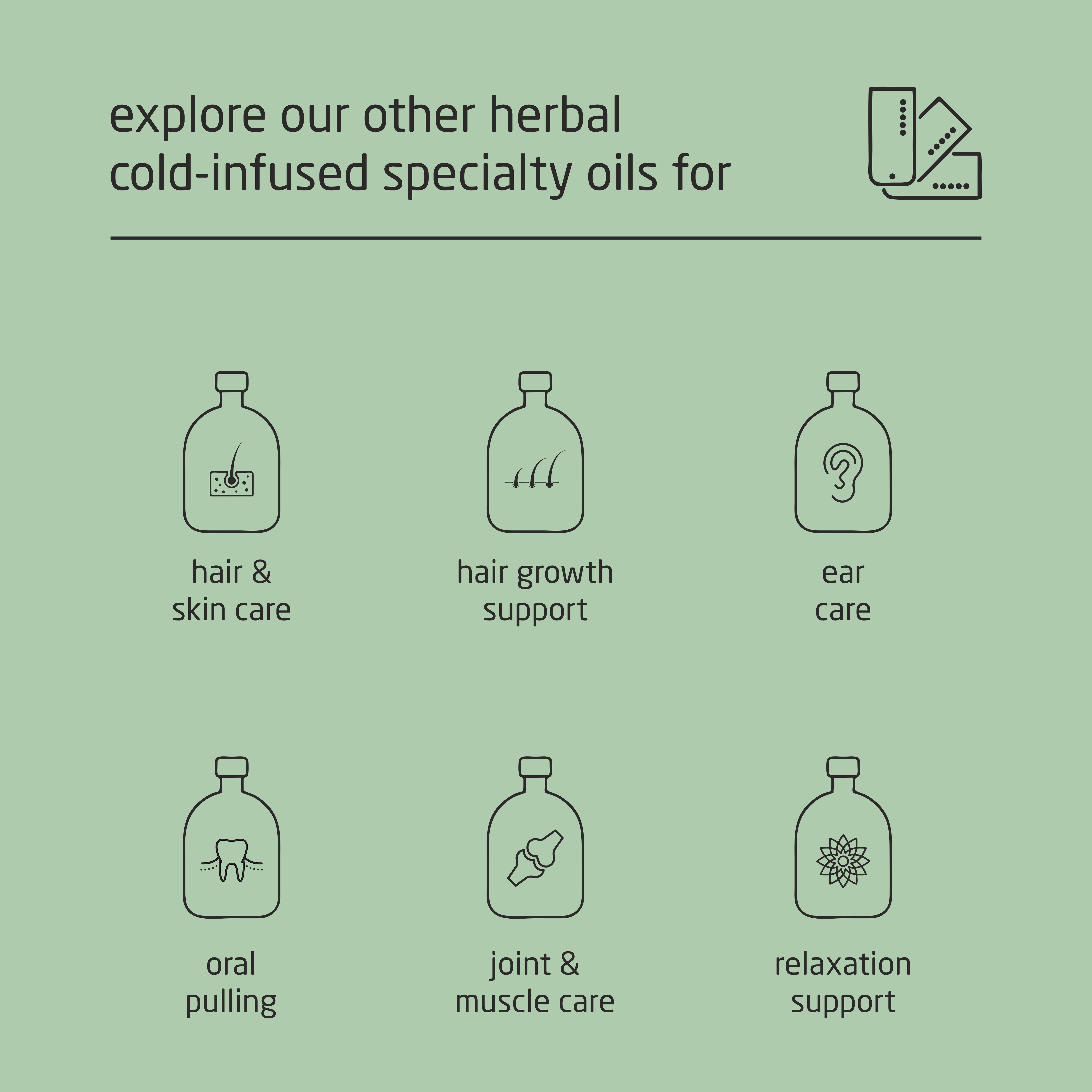 Premium Herbal Cold-Infused Head Bath Oil (Sinus Care) - 100ml Premium Herbal Cold-Infused Head Bath Oil (Sinus Care) - 100ml