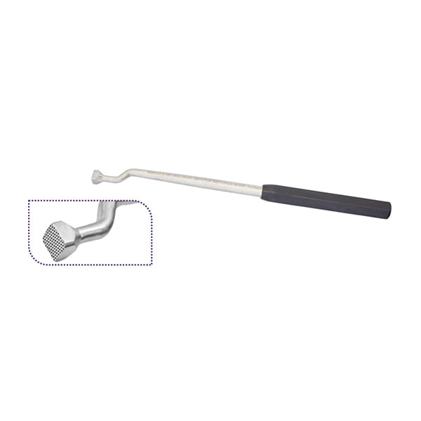 GRAFT IMPACTOR ALLUMINIUM HANDLE RECTANGLE BIONET