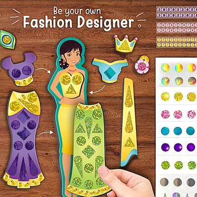 Imagimake DIY Magnetic Dress-Up Indian Princess |Pretend Play Toys for Girls | 30 Magnetic Dresses & Accessories Age 3 -99 Years Imagimake DIY Magnetic Dress-Up Indian Princess |Pretend Play Toys for Girls | 30 Magnetic Dresses & Accessories Age 3 -99 Years