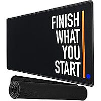 Sublimation Printed  Large Size (600mmx300mmx2mm) (Finish What You Start Quote)