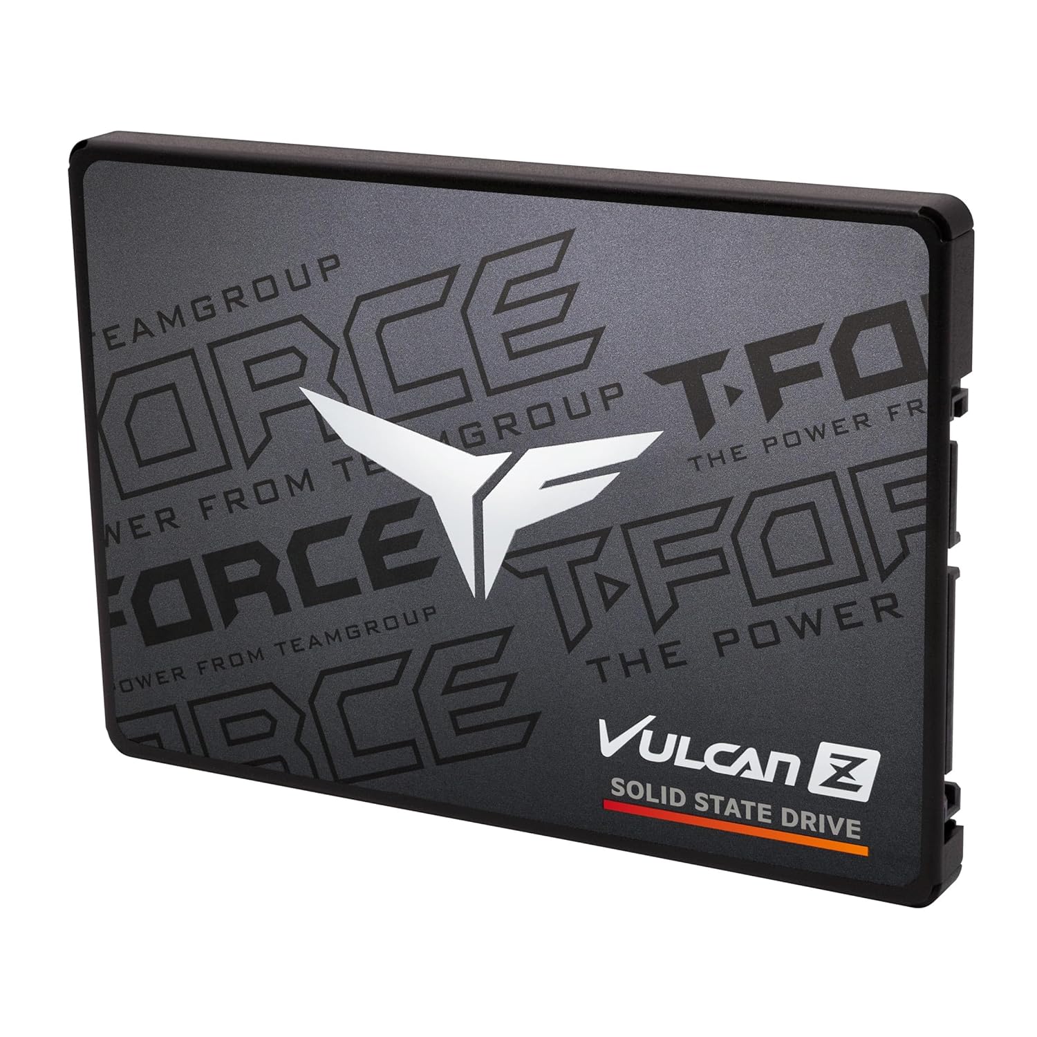 TeamGroup T-Force Vulcan Z Gaming SSD, Sata III 6Gbps Interface, SLC Cache, 3D NAND TLC, 2.5 Inch Form Factor, Internal Solid State Drive, High Performance, Low Latency TeamGroup T-Force Vulcan Z Gaming SSD, Sata III 6Gbps Interface, SLC Cache, 3D NAND TLC, 2.5 Inch Form Factor, Internal Solid State Drive, High Performance, Low Latency