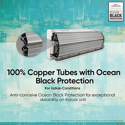 LG 1 Ton 3 Star Dual Inverter Split Ac (Copper, AI Convertible 6-In-1 Cooling, HD Filter with Anti-Virus Protection