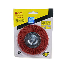 Jon Bhandari Nylon Wire Brush 4"