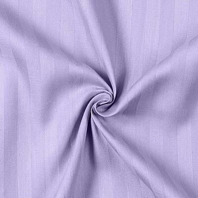 Pillow Cover Non-Framed Glace Cotton 300 TC - Striped - Lavender