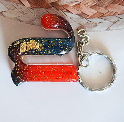 'U' LIFE FORCE LETTER KEYCHAIN(LKI00003)