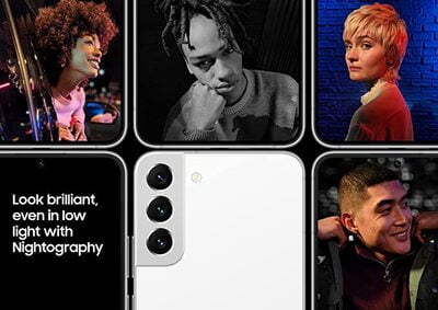 Samsung Galaxy S22+ Smartphone, Factory Unlocked Android Cell Phone, 128GB green