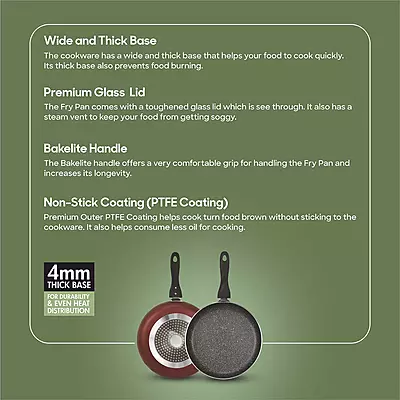 Signora Ware Perfecto Non- Stick Fry Pan, 6 Layer 24 CM