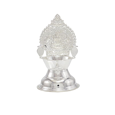 Silver Kamakshi Diya (38 grams) Silver Kamakshi Diya (38 grams)