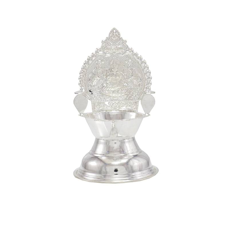 Silver Kamakshi Diya (38 grams) Silver Kamakshi Diya (38 grams)