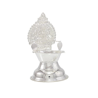 Silver Kamakshi Diya (30 grams) Silver Kamakshi Diya (30 grams)