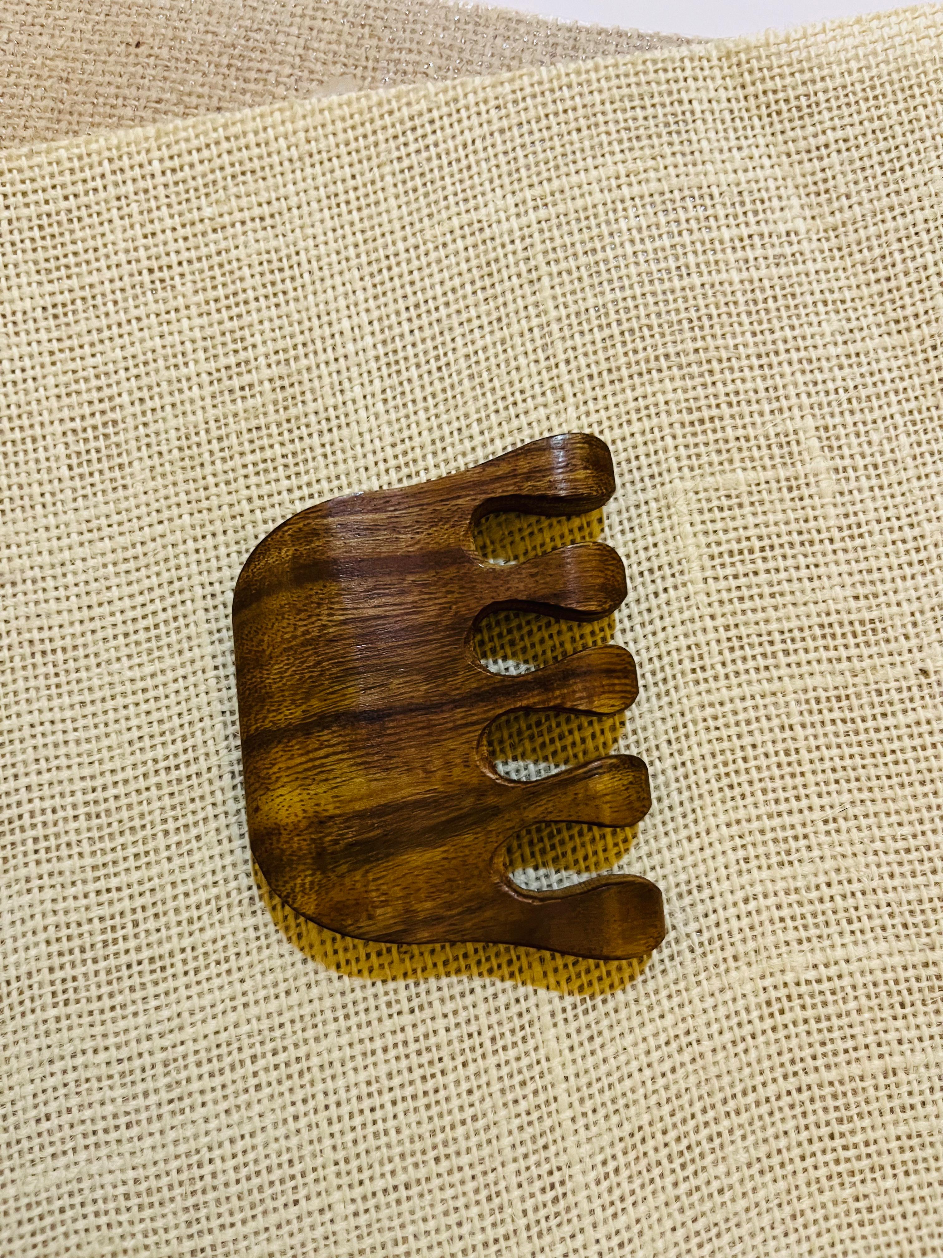 Neem Wooden Scalp Massager Neem Wooden Scalp Massager
