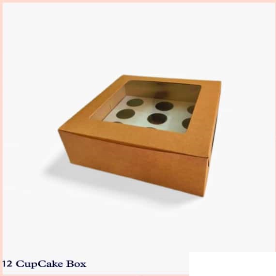Cupcake 12cavity window box