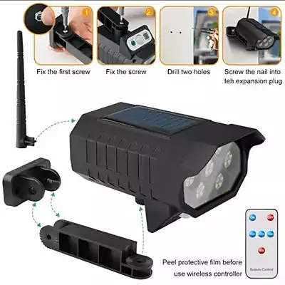 Small Size SPY CAM Solar LIGHT With Remote Hanging Clip Small Size SPY CAM Solar LIGHT With Remote Hanging Clip