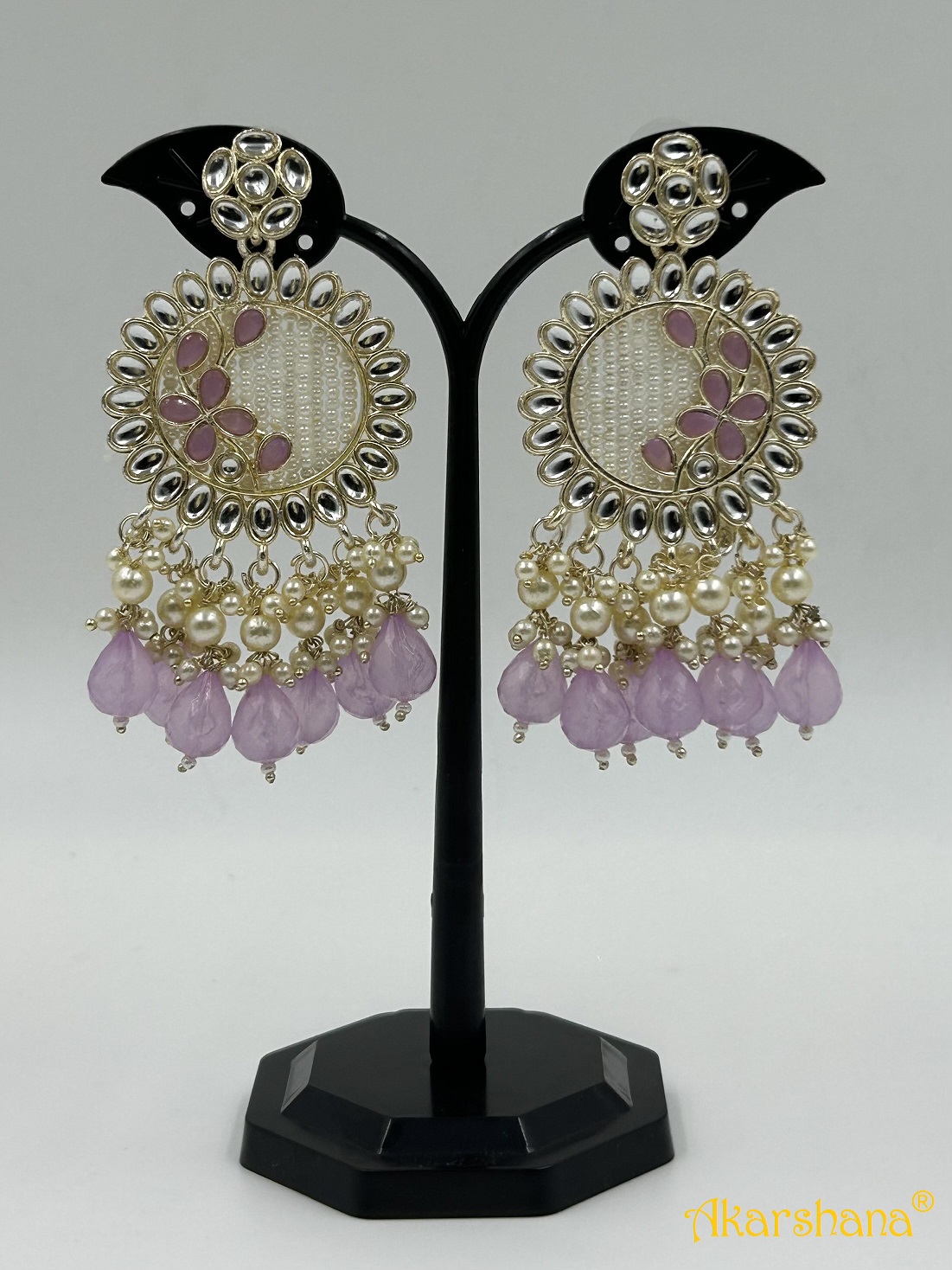 Light Gold multiline BeadDrop Dangles A1TJ00021B Light Gold multiline BeadDrop Dangles A1TJ00021B