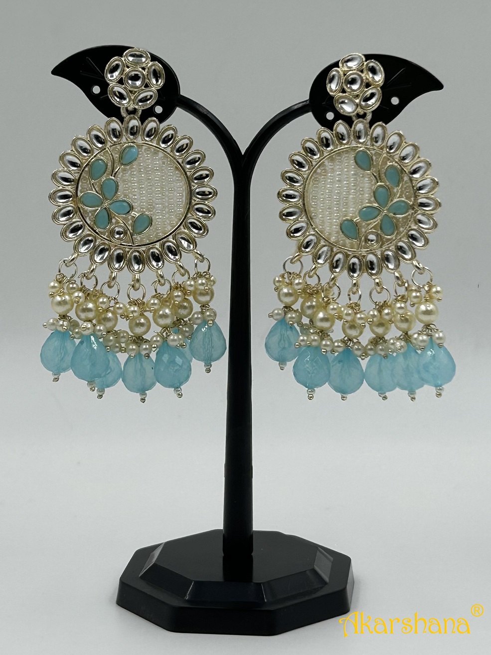 Light Gold multiline BeadDrop Dangles A1TJ00021G Light Gold multiline BeadDrop Dangles A1TJ00021G