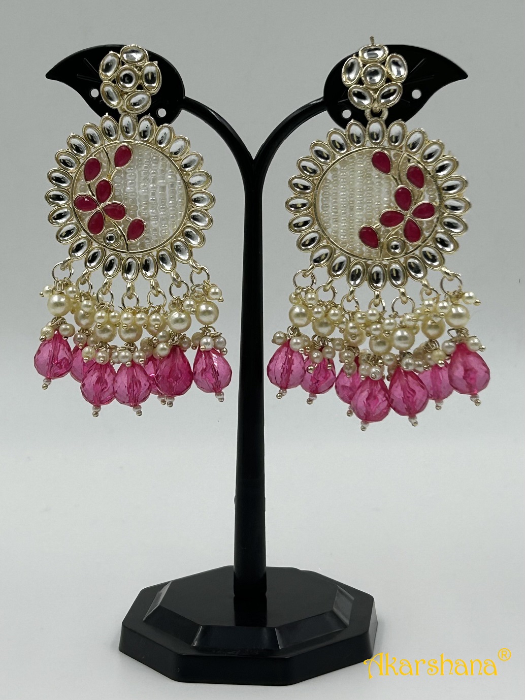 Light Gold multiline BeadDrop Dangles A1TJ00021H Light Gold multiline BeadDrop Dangles A1TJ00021H