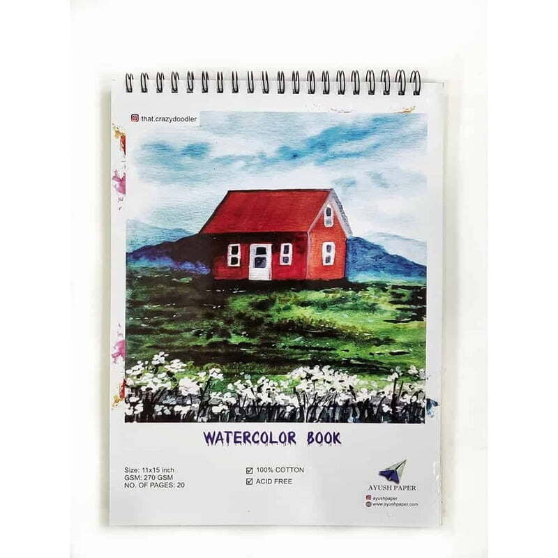 Watercolor book