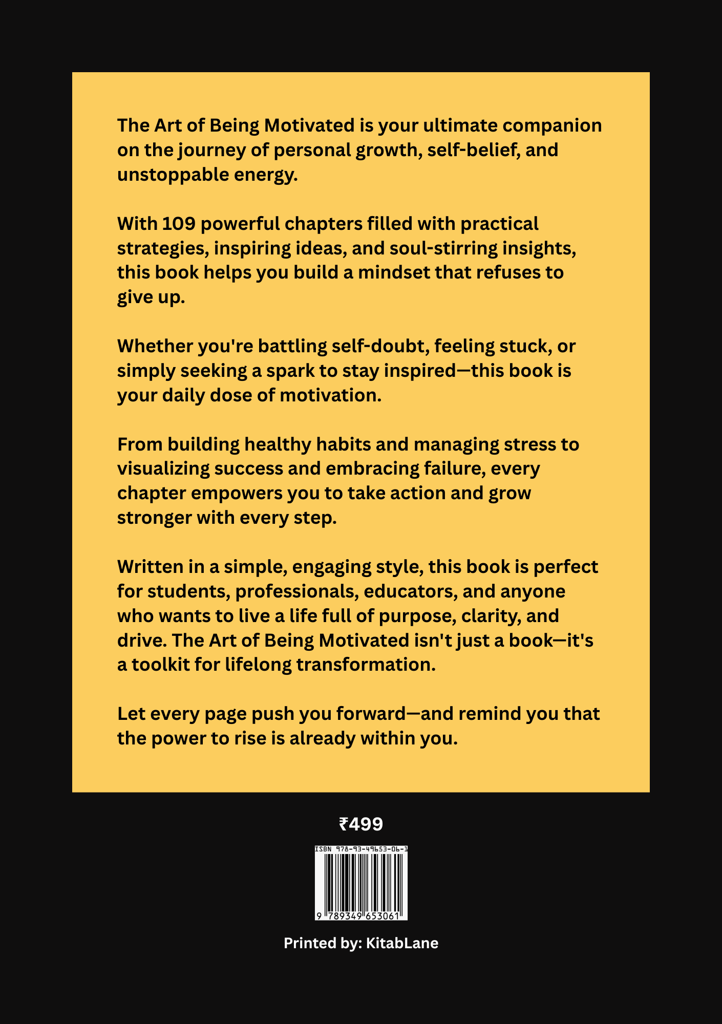 The Art Of Being Motivated