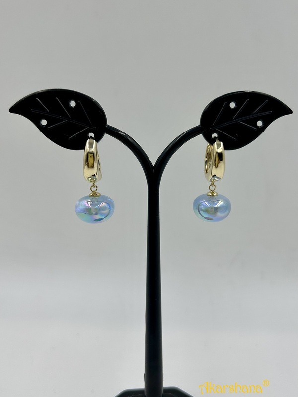 Premium Quality Pearl Hoop Style Earring A6FJ00134C