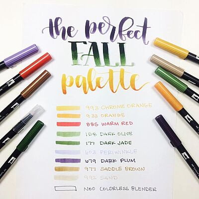 TOMBOW AB-T DUAL BRUSH PEN SET TOMBOW AB-T DUAL BRUSH PEN SET