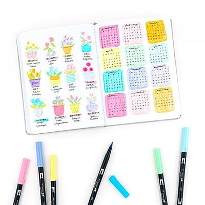 TOMBOW AB-T DUAL BRUSH PEN SET TOMBOW AB-T DUAL BRUSH PEN SET