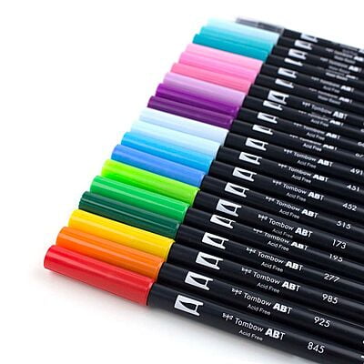 TOMBOW AB-T DUAL BRUSH PEN SET TOMBOW AB-T DUAL BRUSH PEN SET