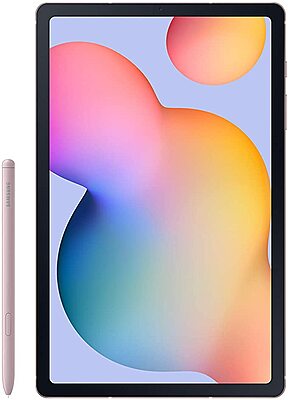 Samsung Galaxy Tab S6 Lite 10.4", 64GB WiFi Tablet Chiffon Rose - SM-P610NZIAXAR - S Pen