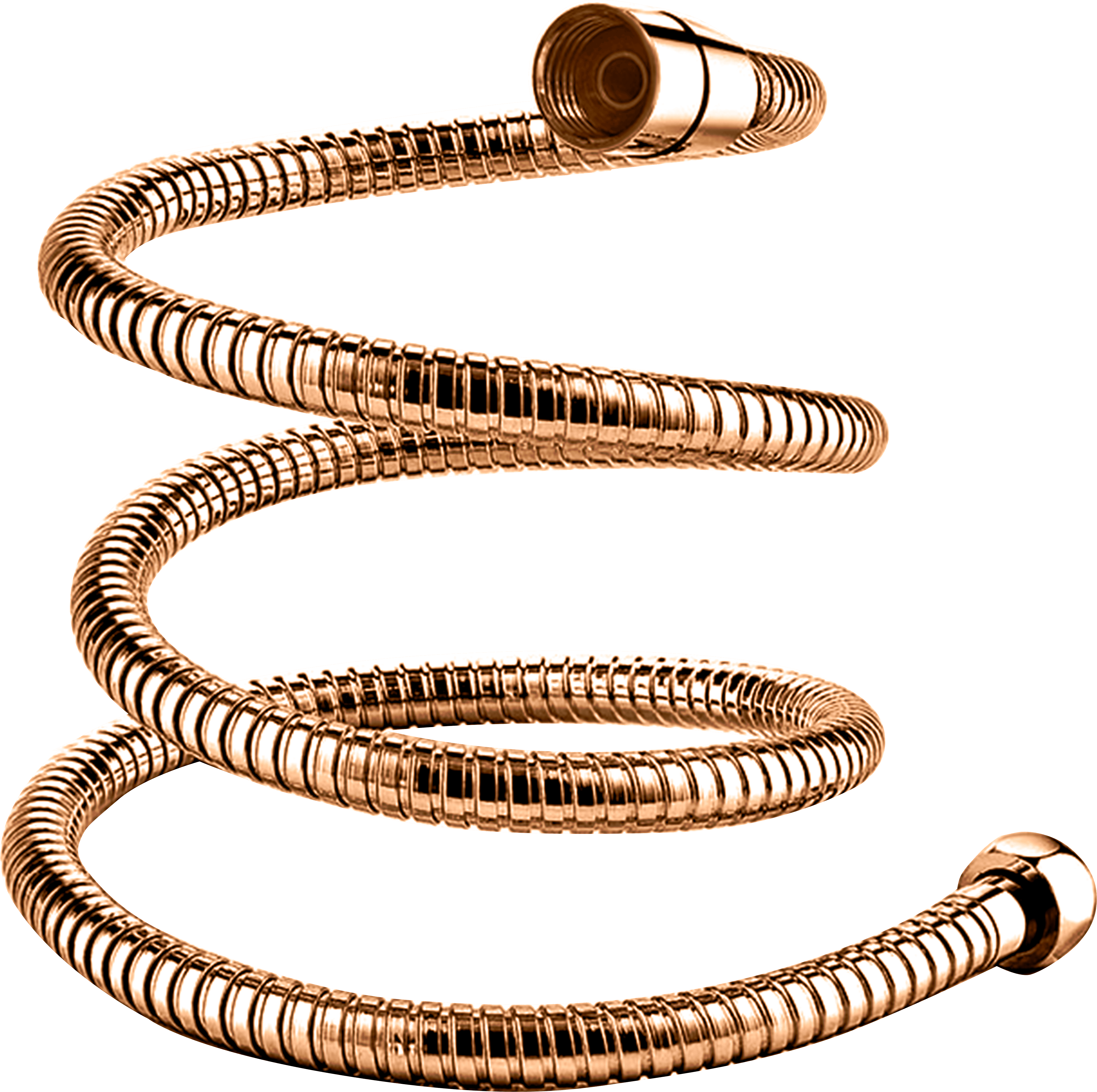 S.S. Chrome Flexible Shower Tube 1 Mtr.