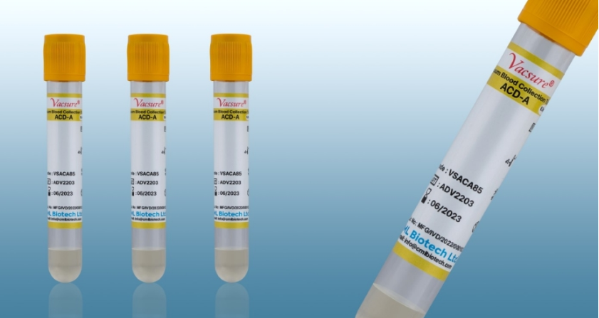 Vacsure Vacuum Blood Collection Tubes - ACD A Vacsure Vacuum Blood Collection Tubes - ACD A