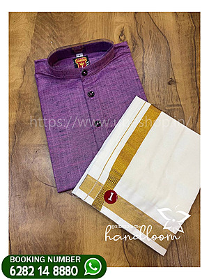 ONAM KIDS TRADITIONAL MODEL KURTHA SET AGE 1