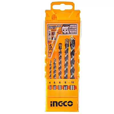 INGCO 5 Pcs Masonry Drill Bit Set AKD3051