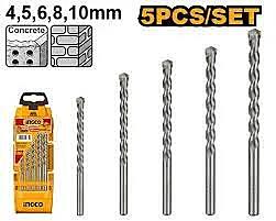 INGCO 5 Pcs Masonry Drill Bit Set AKD3051