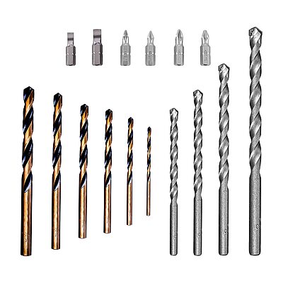 INGCO 16 Pcs Drill Bits & Screwdriver Bits Set AKSDB9165