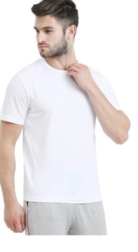 Alcis Round Neck T-Shirt White Alcis Round Neck T-Shirt White